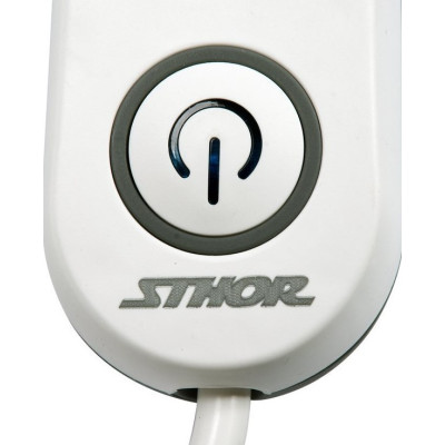 Power strip Sthor T72351 3 sockets 3 m white (72351)-Laidai ir adapteriai-Baterijos, laidai ir