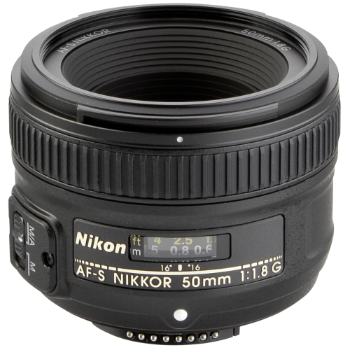 Nikon Nikkor 50mm F/1.8G AF-S-Veidrodinių fotoaparatų objektyvai-Objektyvai ir jų priedai