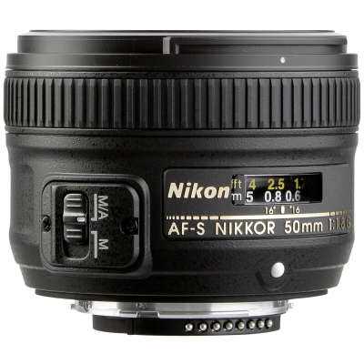 Nikon Nikkor 50mm F/1.8G AF-S-Veidrodinių fotoaparatų objektyvai-Objektyvai ir jų priedai