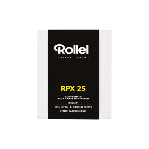 Rollei RPX 25 120-Nespalvotos fotojuostelės-Tradicinė ir momentinė fotografija