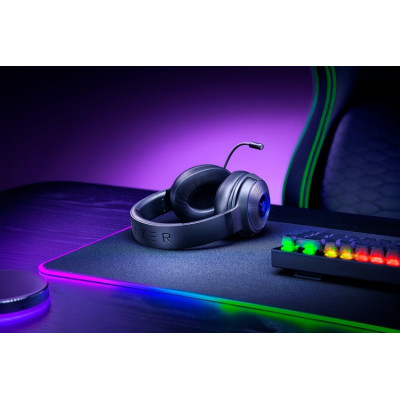 Razer Kraken V3 X Laidinės žaidimų ausinės, USB Type-A, Juoda-Ausinės ir