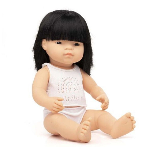Miniland lėlė mergaitė (azijietė, 38 cm.)-ŽAISLAI-Lukoprekyba.lt