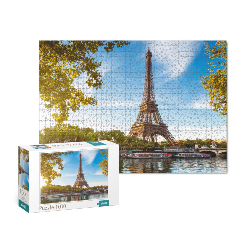 Dodo dėlionė Eifelio bokštas, Prancūzija (1000 det.)-ŽAISLAI-Lukoprekyba.lt
