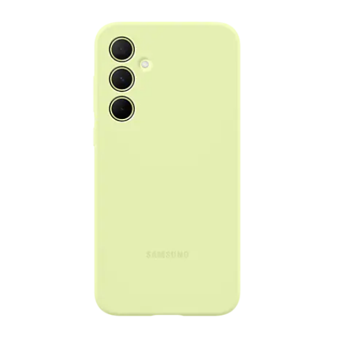 Dėklas PA356TMEGWW Silicone case for Samsung Galaxy A35 Lime-Dėklai-Mobiliųjų telefonų priedai