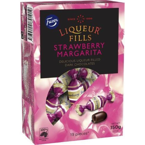 Saldainiai LIQUEUR FILLS Strawberry Margarita 150g-Saldainiai-Saldumynai