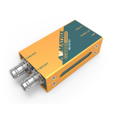 Avmatrix Mini SC1221 HDMI to 3G-SDI Mini Converter-Live stream įranga-Vaizdo kameros ir jų