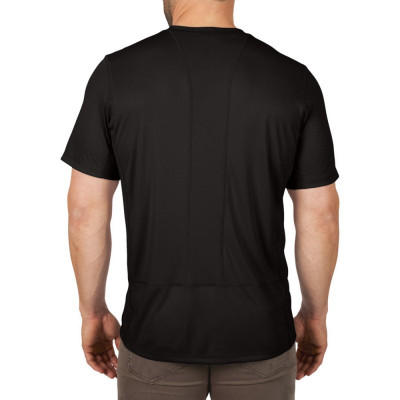 Marškinėliai MILWAUKEE Workskin, juodi L-Marškinėliai-Vyrams