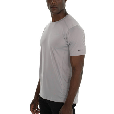 Marškinėliai MILWAUKEE Workskin, pilki XL-Marškinėliai-Vyrams