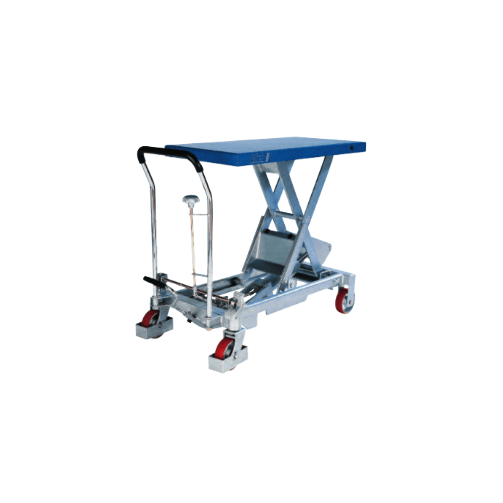 Pakeliamas darbastalis YALE HX 750-Palečių vežimėliai-Sandėliavimo, kėlimo įranga