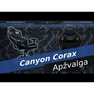 Žaidimų kėdė Canyon CND-SGCH3-Žaidimų kėdės ir stalai-Žaidimų įranga