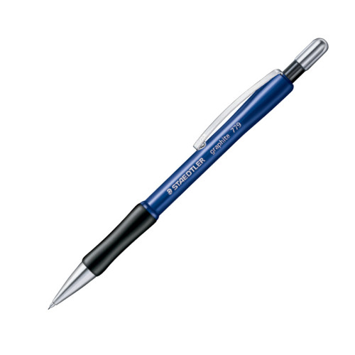 Automatinis pieštukas STAEDTLER GRAPHITE 779, 0,7 mm, B, mėlynas korpusas Rašymo priemonės