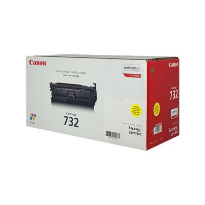 Canon CRG 732 (6260B002) Lazerinė kasetė, Geltona Originalios spausdintuvų kasetės