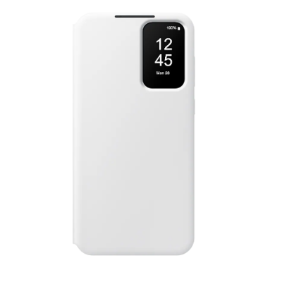 Dėklas ZA556CWEGWW Smart View Wallet Case for Samsung Galaxy A55 White Mobiliųjų telefonų