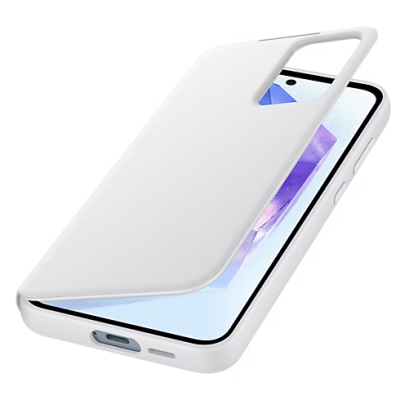 Dėklas ZA556CWEGWW Smart View Wallet Case for Samsung Galaxy A55 White Mobiliųjų telefonų