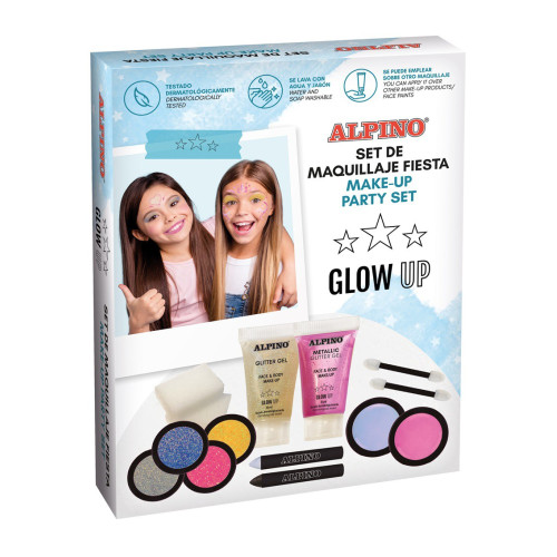 Makiažo rinkinys ALPINO Glow Up 14dalių Vaikiška kosmetika