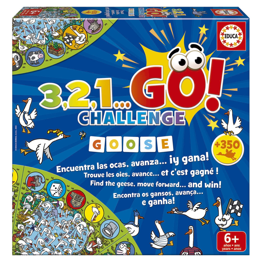 Žaidimas 3,2,1...GO! CHALLENGE GOOSE 6-99metų Ugdymo įstaigoms