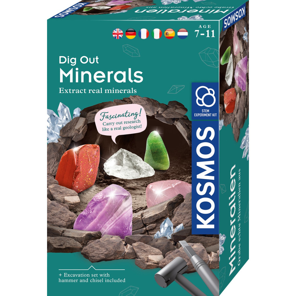 Lavinamasis rinkinys DIG OUT MINERALS INT 7-11 Ugdymo įstaigoms