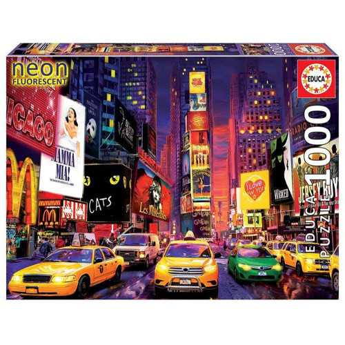Dėlionė (puzzle) 1000 TIMES SQUARE, Niujorkas 12-99 metų ŽAISLAI