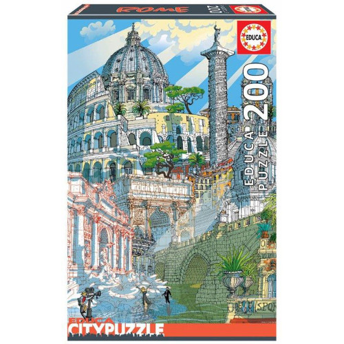 Dėlionė (puzzle) 200 ROMA 6-8 metų ŽAISLAI