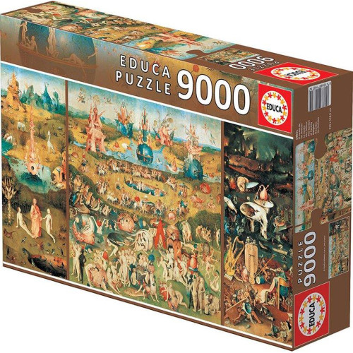 Dėlionė (puzzle) 9000 THE GARDEN OF EARTHLY DELIGHTS 12-99metų ŽAISLAI