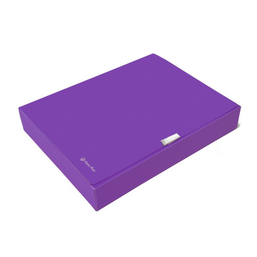 Aplankas-dėžutė A4 55mm violetinis Dokumentų laikymo, archyvavimo priemonės
