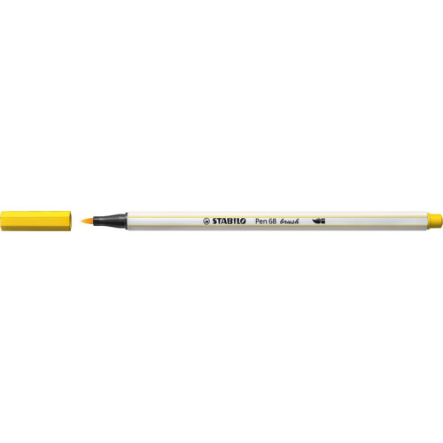Teptukinis flomasteris PEN 68 yellow Piešimo priemonės