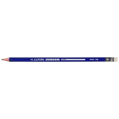 Pieštukas su trintuku ALPINO JUNiOR HB Rašymo priemonės