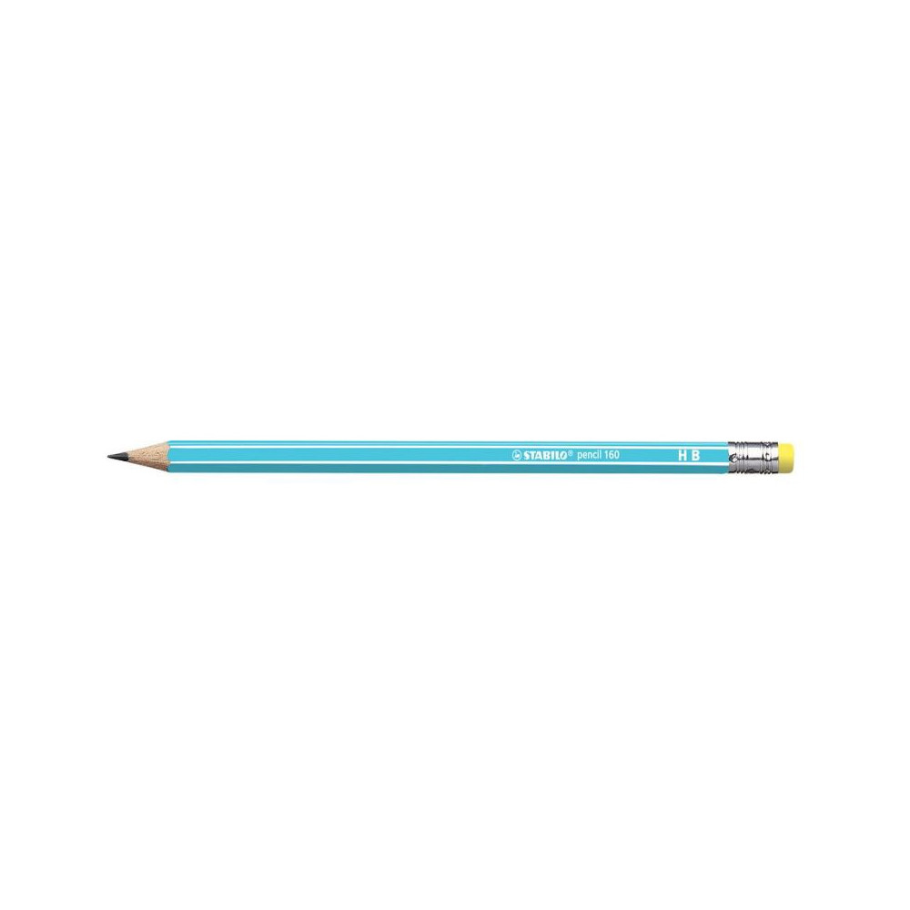 Pieštukas 160 HB su trintuku blue Rašymo priemonės