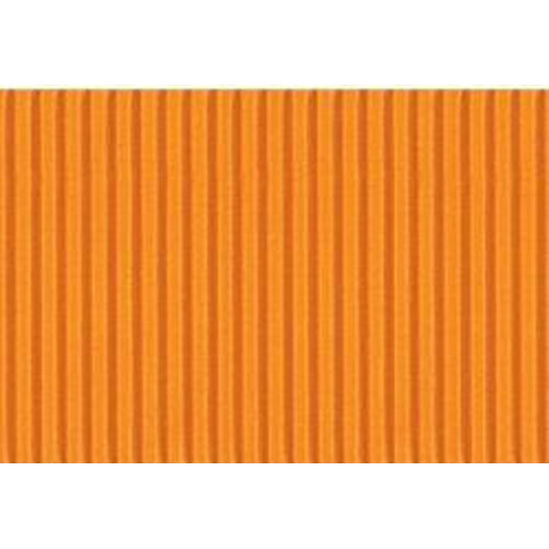 Gofruotas kartonas 50x70cm Folia oranžinis Piešimo popierius, sąsiuviniai, aplankai