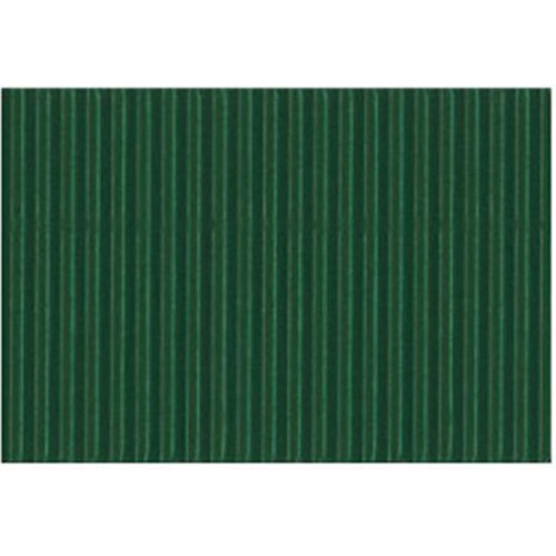 Gofruotas kartonas 50x70cm Folia tams.žalias Piešimo popierius, sąsiuviniai, aplankai