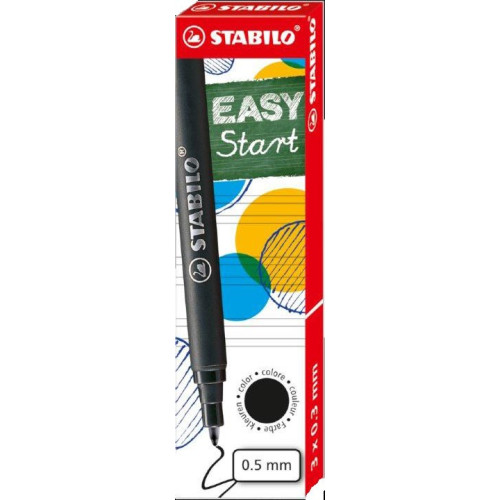 Šerdelė rašikliui EASYStart 0.5mm juoda Rašymo priemonės