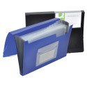 Aplankas A4 su 13 skyrių+kišenė mėlynas Dokumentų laikymo, archyvavimo priemonės