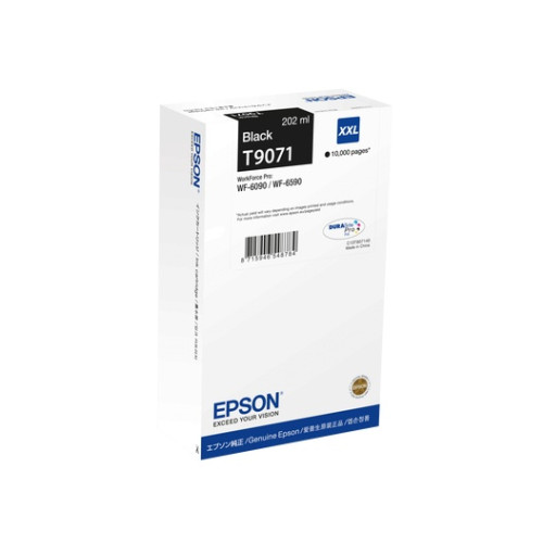 Epson T9071 XXL (C13T90714N) Rašalinė kasetė, Juoda Originalios spausdintuvų kasetės