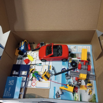 Ecost prekė po grąžinimo Playmobil City Life 70202 Automobilių dirbtuvės, remonto garažas, nuo