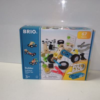 Ecost prekė po grąžinimo BRIO Builder 34595 ištraukiamų variklių konstravimo rinkinys Žaislai