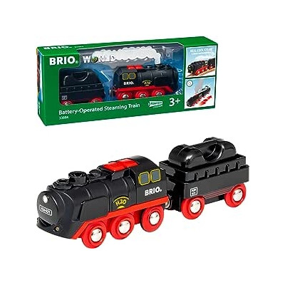Ecost prekė po grąžinimo BRIO World 33884 Akumuliatorinis garvežys - lokomotyvas Žaislai