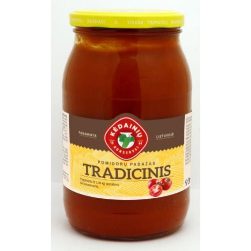 Pomidorų padažas KĖDAINIŲ Tradicinis, 900 g Bakalėja
