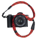 COOPH Rope Camera Strap WB - Duotone Red 115cm C110088573 Dėklai, kuprinės ir diržai