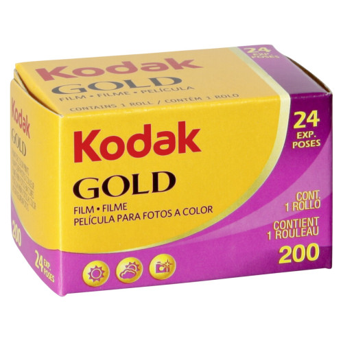 Fotojuostelė Kodak Gold 200/24 Tradicinė ir momentinė fotografija