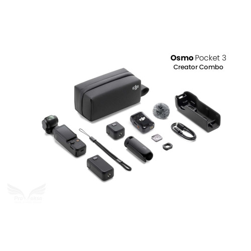 Osmo Pocket 3 Creator Combo Vaizdo kameros ir jų priedai