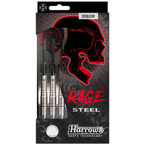 Darts Steeltip RAGE 3x22g Smiginis