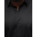 Vyriški juodi marškiniai Classico APRANGA, AKSESUARAI