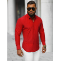 Vyriški raudoni marškiniai Classico APRANGA, AKSESUARAI