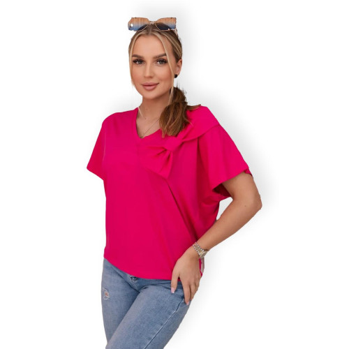 Moteriški rožiniai marškinėliai Korin Marškinėliai
