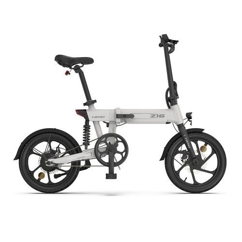Elektrinis dviratis Himo Z16 Baltas-Elektriniai dviračiai-Transporto priemonės