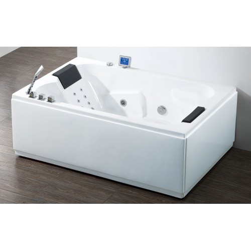Masažinė vonia EU-025B su vandens ir oro masažu, vandens šildytuvu-Masažinės vonios-Vonios ir