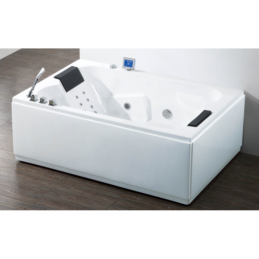 Masažinė vonia EU-025B su vandens ir oro masažu, vandens šildytuvu-Masažinės vonios-Vonios ir