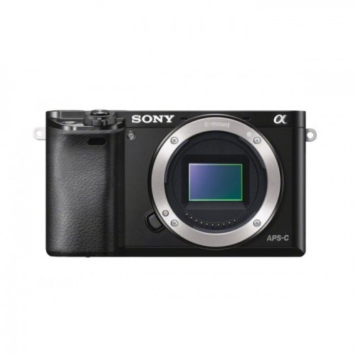 FOTOAPARATAS SONY ILCE A6000LB 16-50MM JUODAS-Sisteminiai fotoaparatai-Fotoaparatai