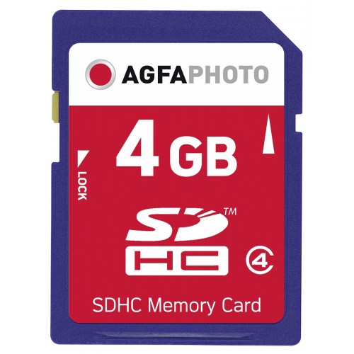 AgfaPhoto SDHC card 4GB-SDHC kortelės-Skaitmeninės laikmenos