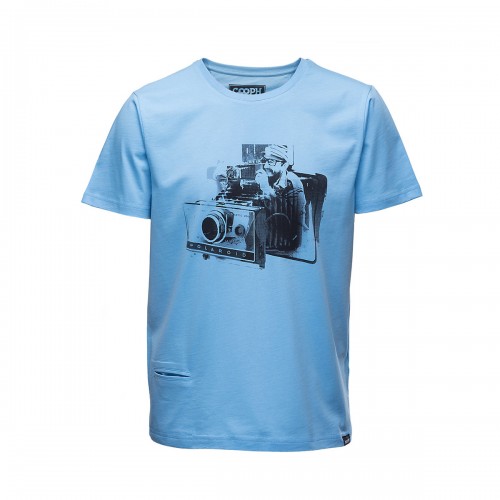 Marškinėliai FIDELAROID - Ethereal blue L-Foto rūbai-Dovanos fotografui